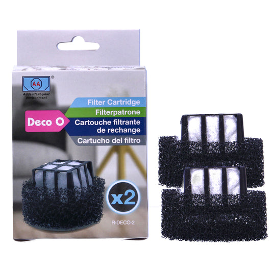 Deco Filter Media Replacement Cartridge Aquarium Fish Tank Filtration