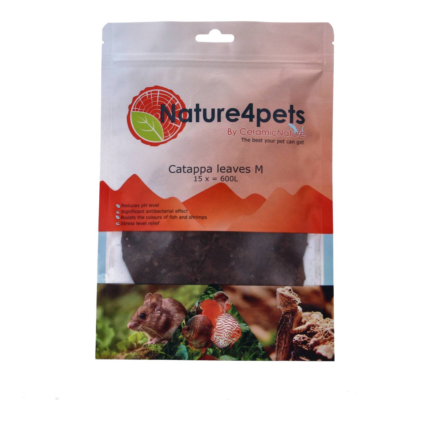 Nature4pets Mulberry Leaves for Shrimp – 10-15 Natural Dried Leaves