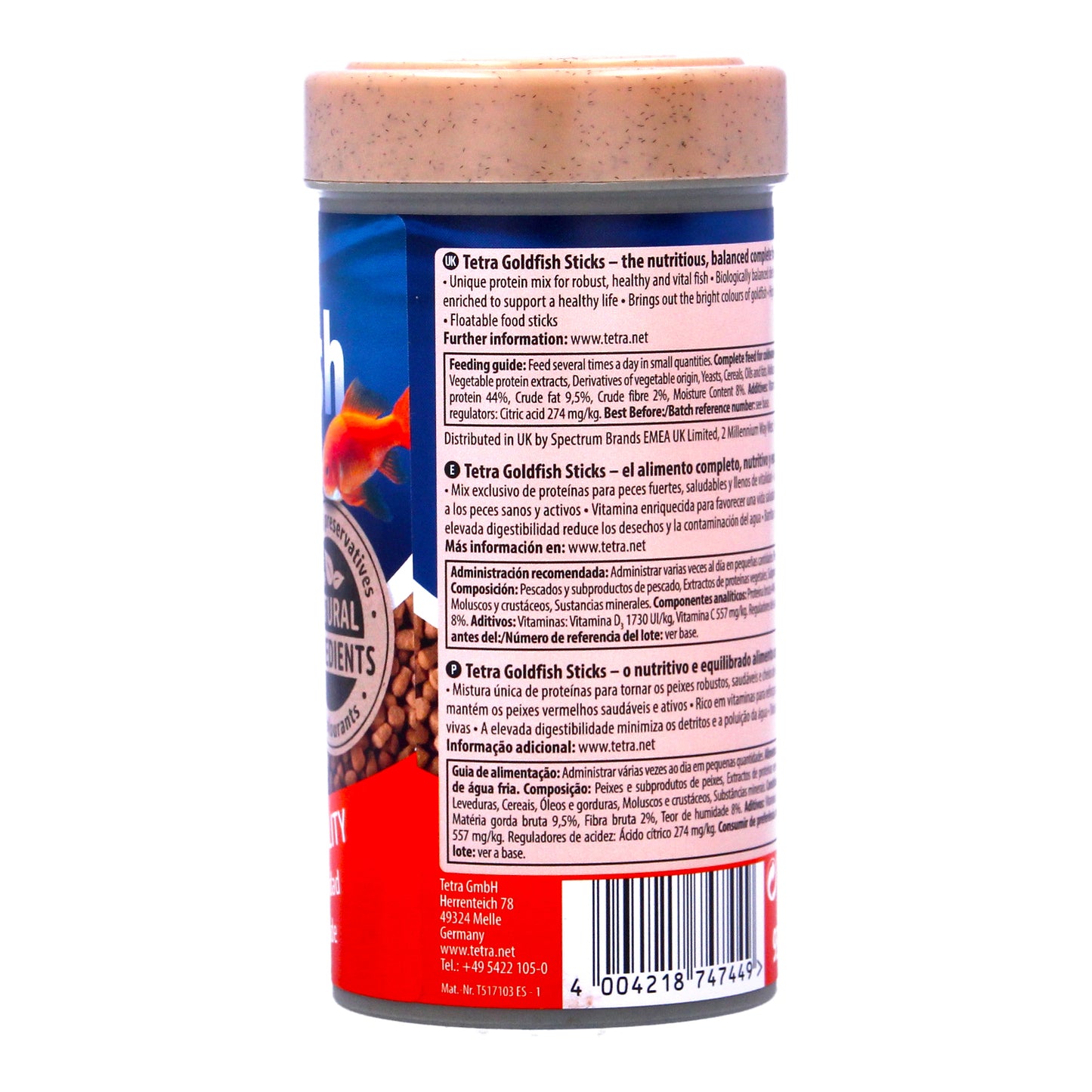Tetra Goldfish Floating Sticks 93g