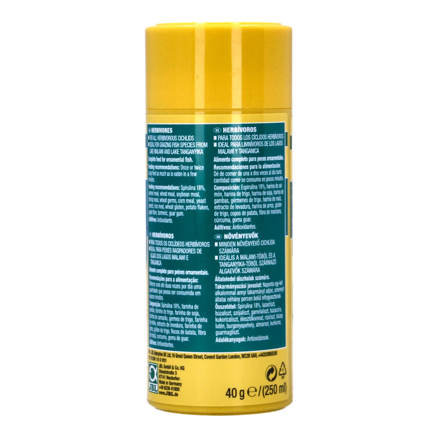 JBL Novo Malawi Cichlid Flakes