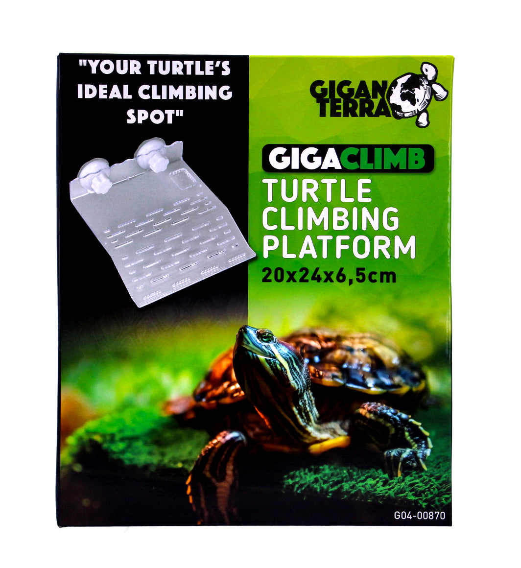 GigaClimb Reptile Hanging Acrylic Turtle Climb Platform
