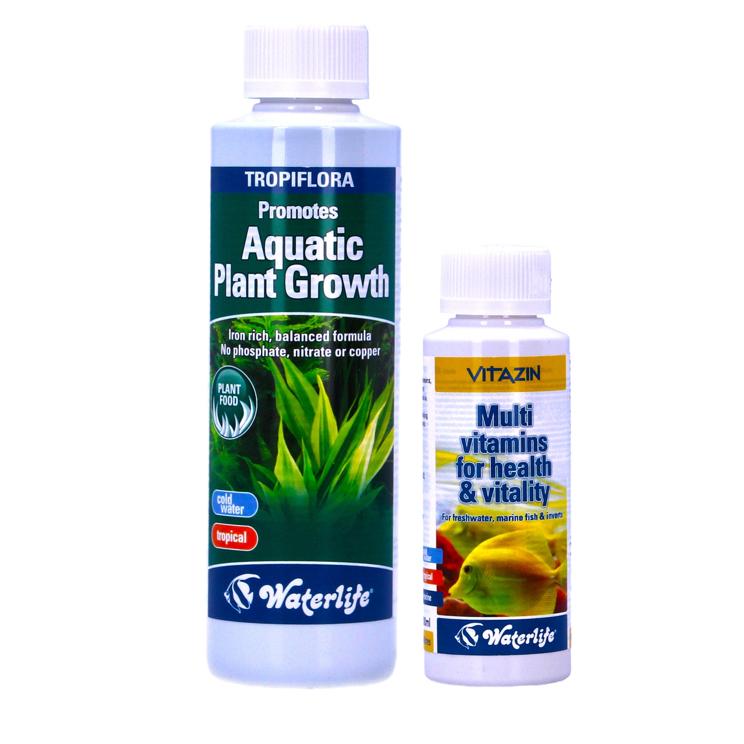 Waterlife Vitazin 100ml & Tropiflora 250ml Bundle