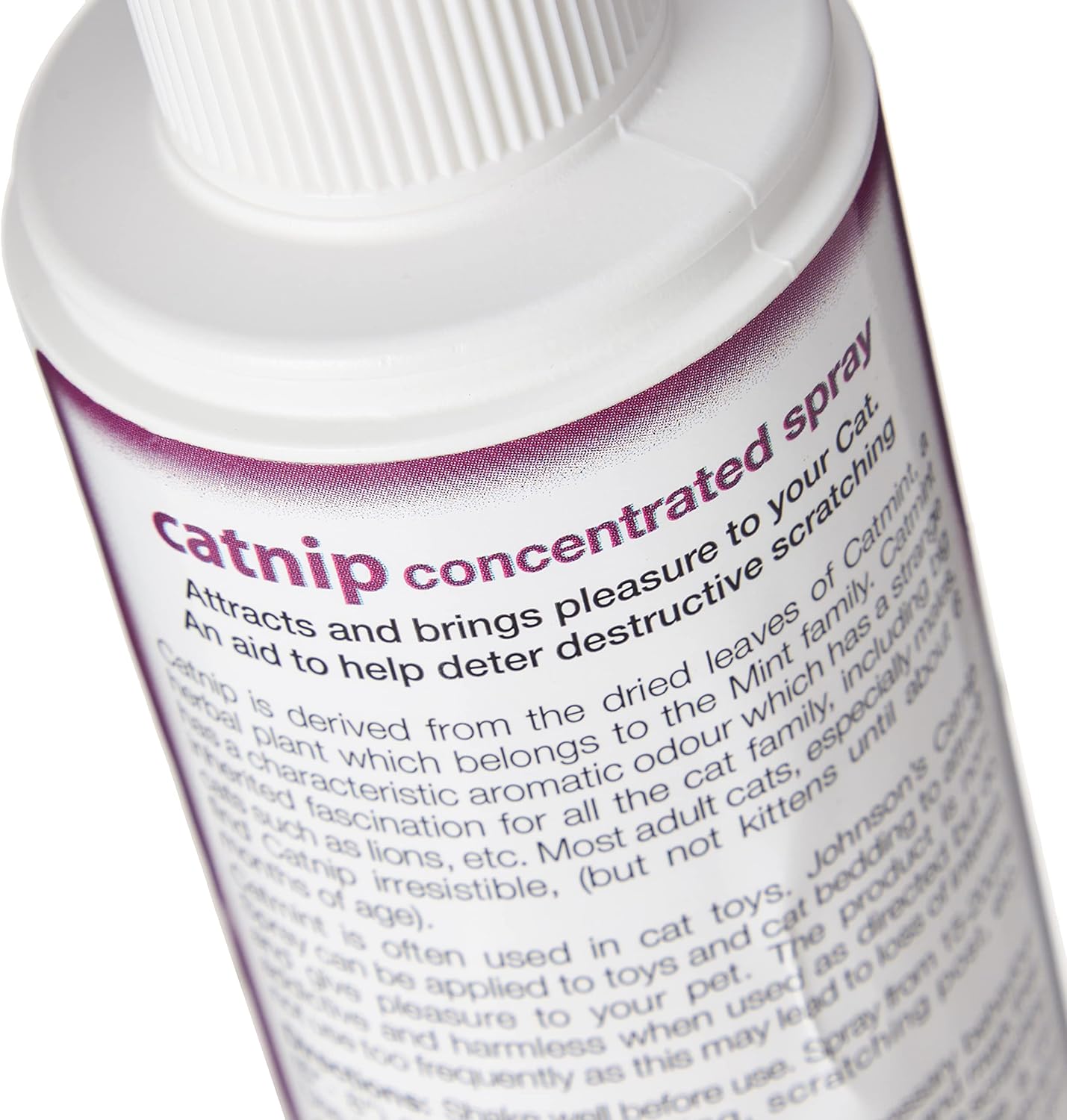 Johnson's Concentrated Catnip Spray Cat Kitten Cat Nip 150ml