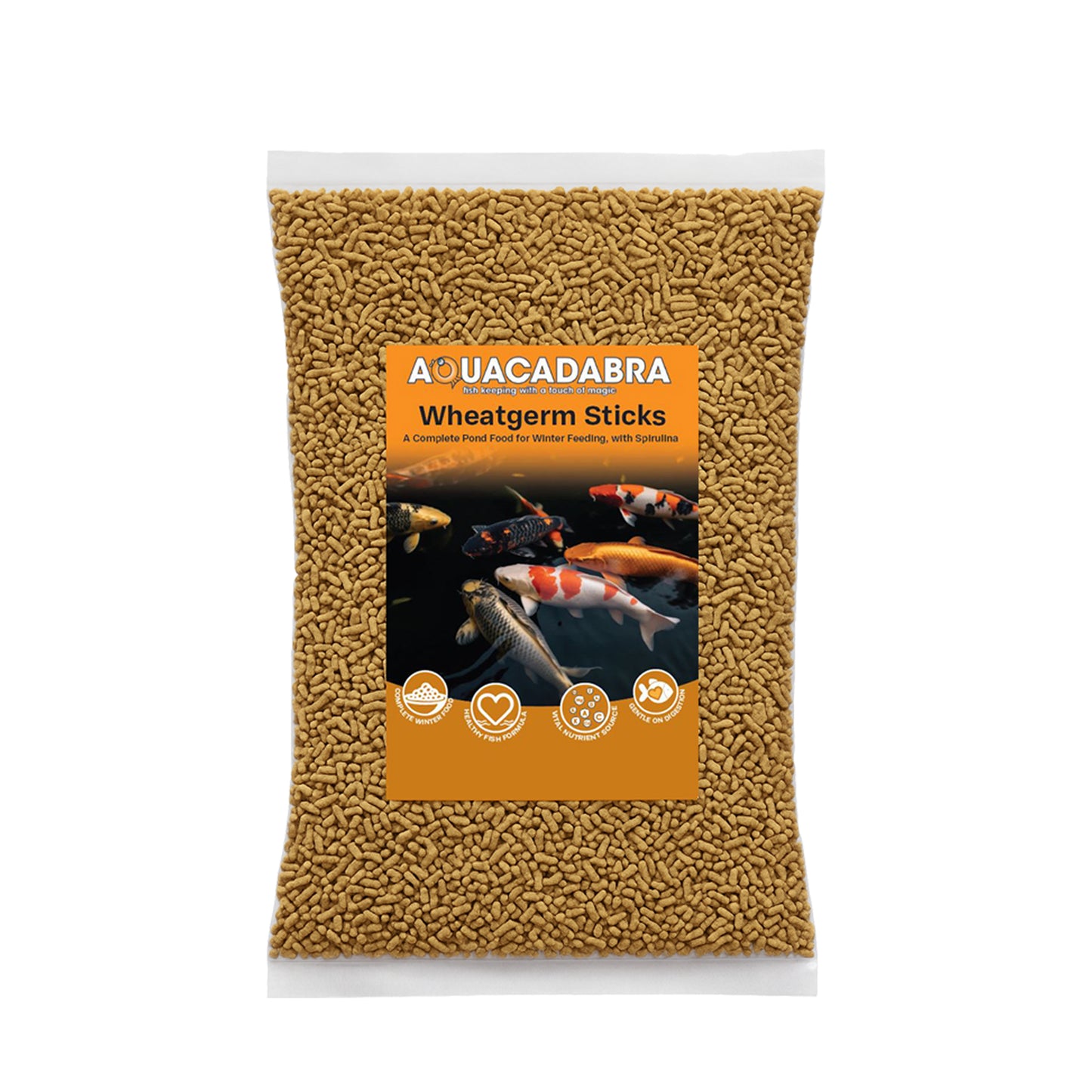 Aquacadabra Pond Wheatgerm Winter Autumn Cold Weather Koi Fish Food Sticks