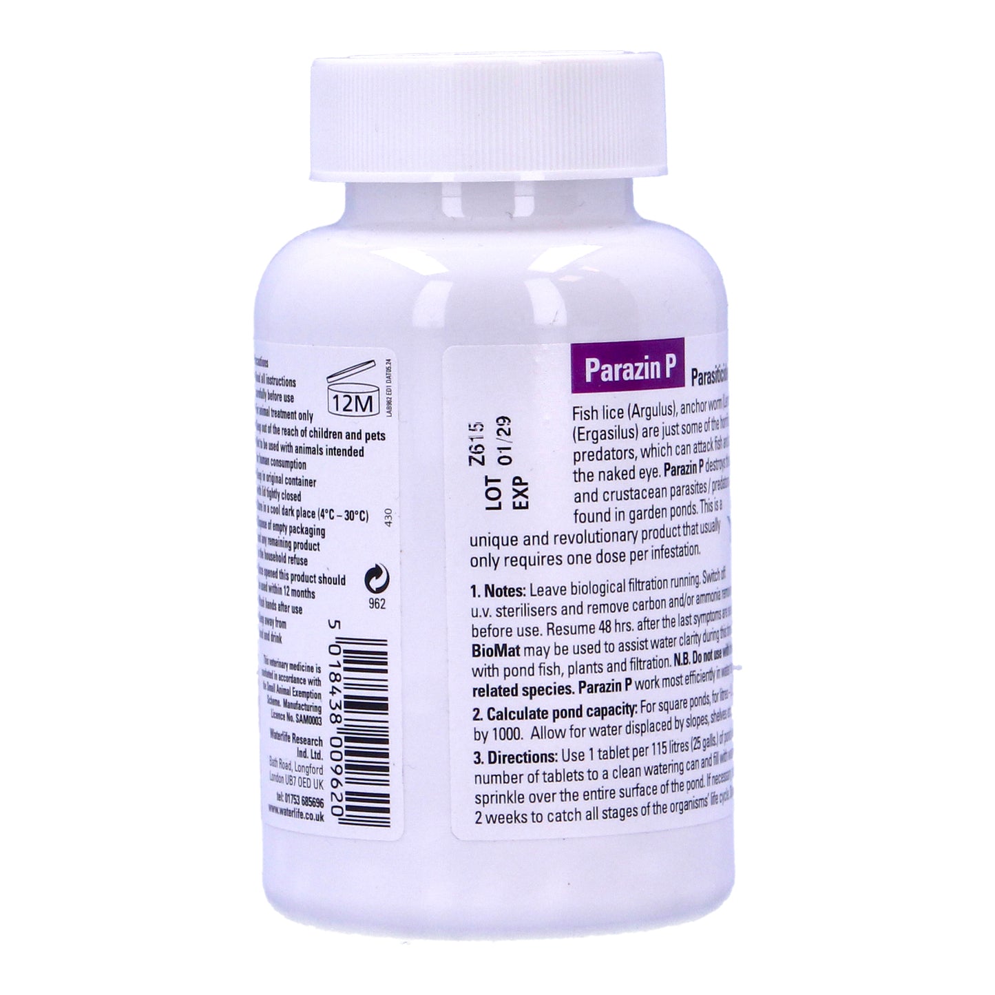 Waterlife Parazin P