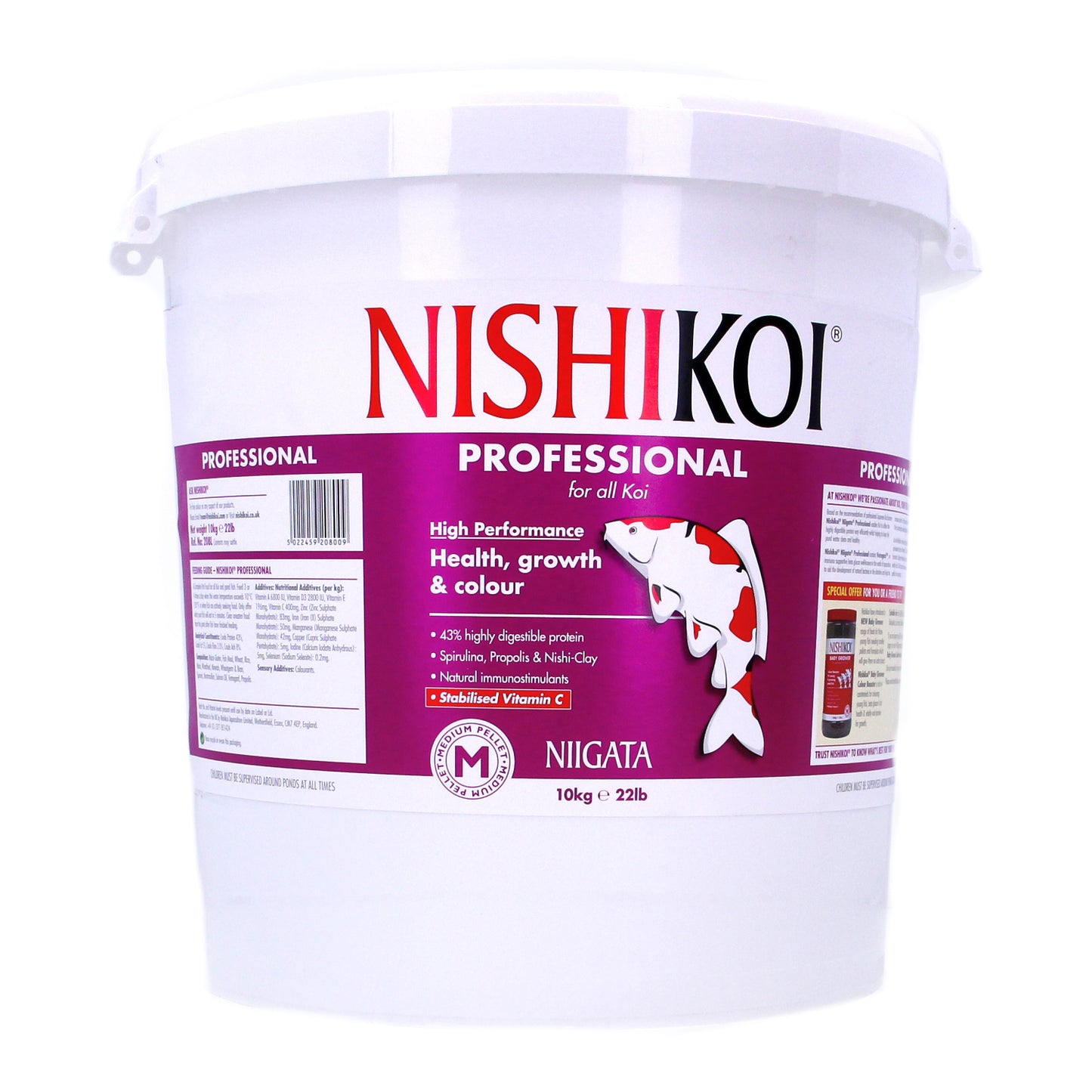 Nishikoi Niigata Medium Pellet 10Kg