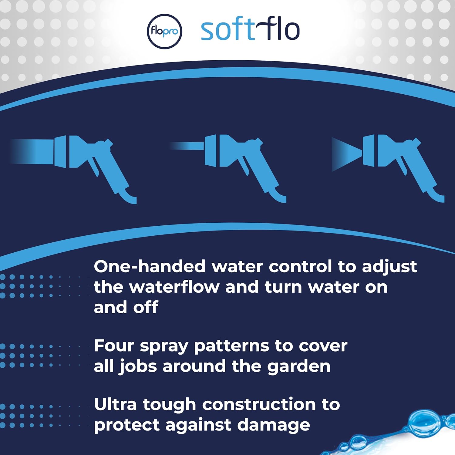 Flopro SoftFlo Advanced Garden Hose Spray Gun