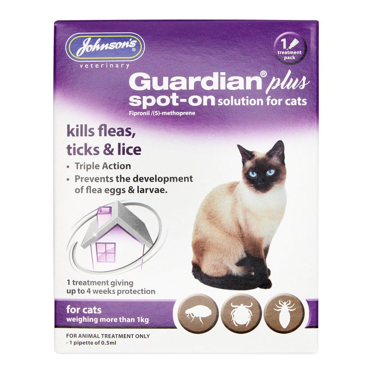 Guardian Plug Spot-On Triple Action Cats & Dogs Flea Tick Treatment