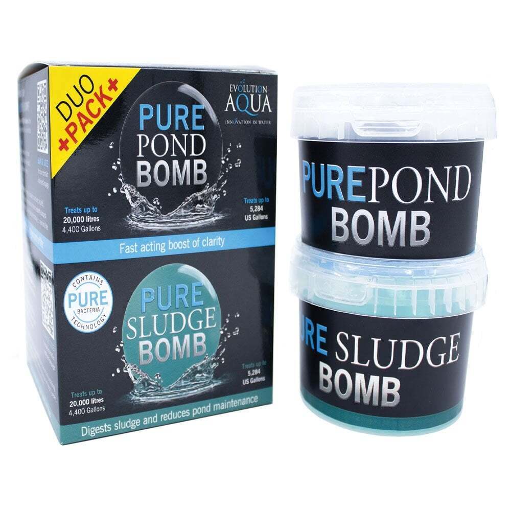 Evolution Aqua Pond Bomb & Sludge Bomb Duo Pack From Aquacadabra