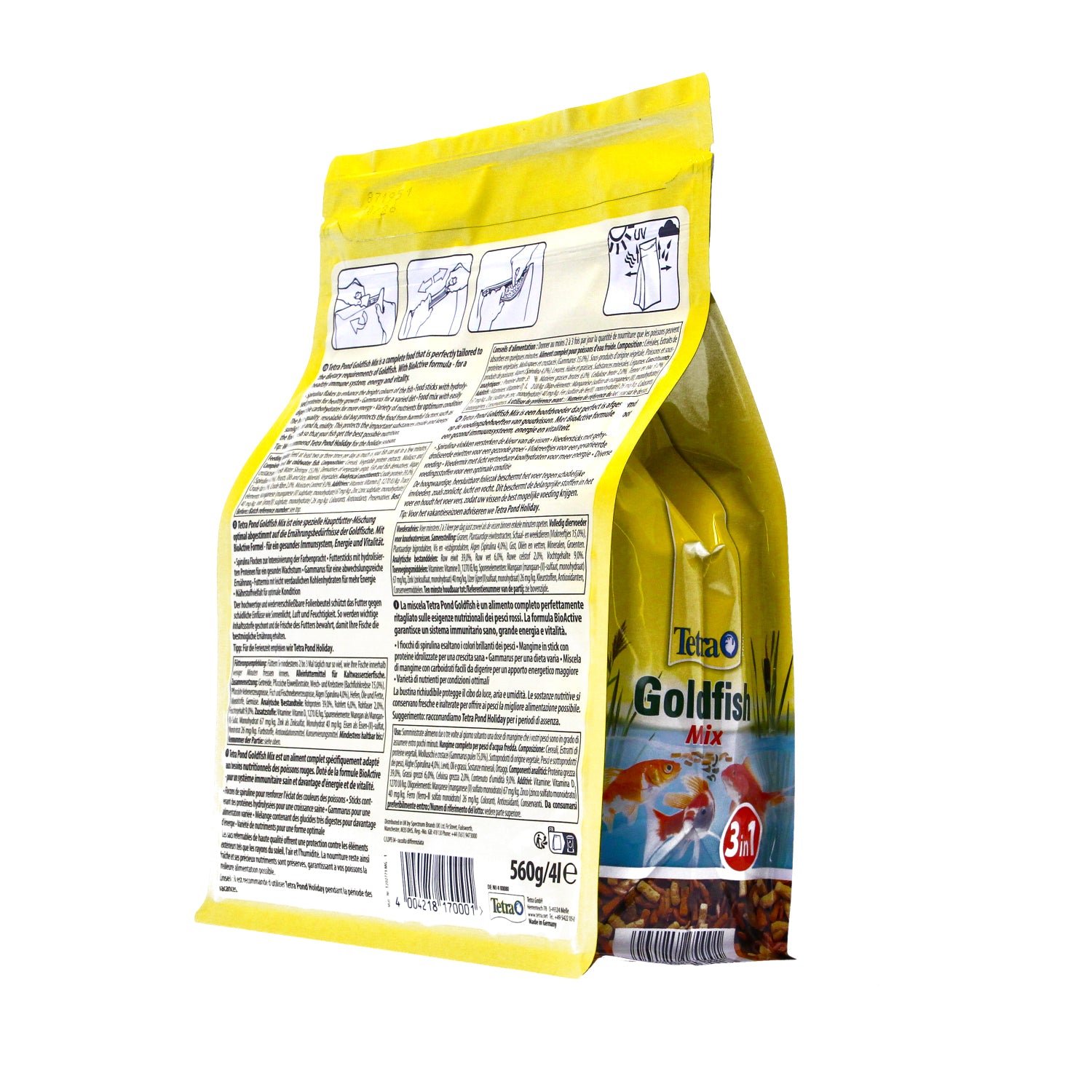 Tetra Pond Gold Mix 560g - T551