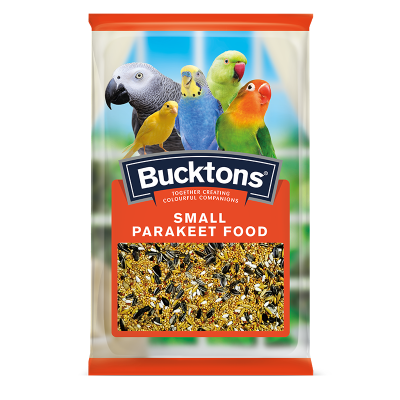 Bucktons Small Parakeet Bird Seed Food 12.6kg Bulk Mix Damaged Bag
