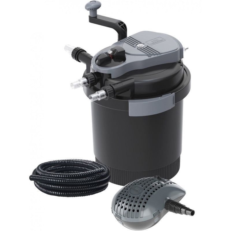 Heissner Pressure Filter Set Pump 9W UV 4000L Complete Kit