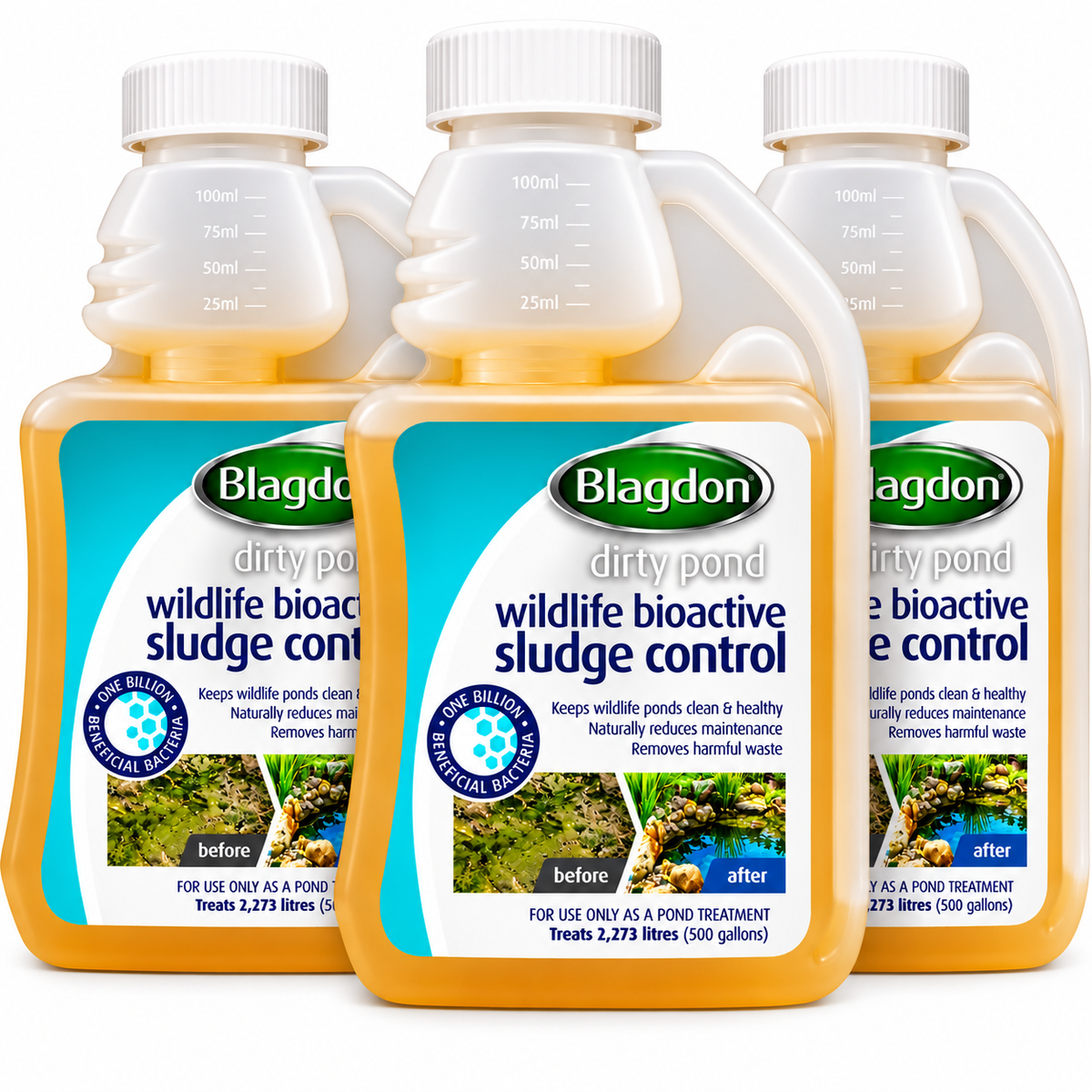Blagdon Wildlife Bioactive Sludge Control Pond Treatment 250ml