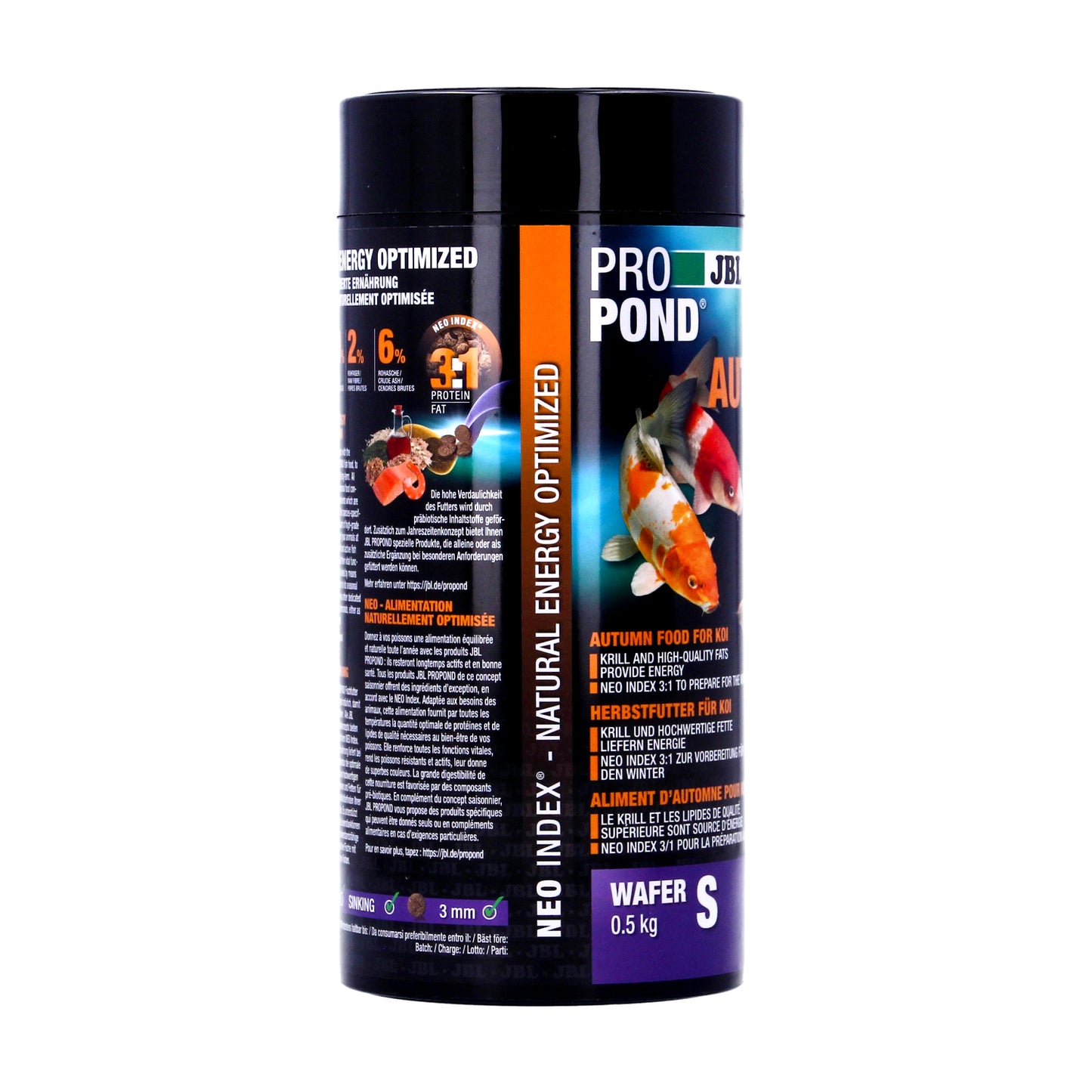 JBL ProPond Autumn Koi Fish Food S 0.5kg (BB 05/26)