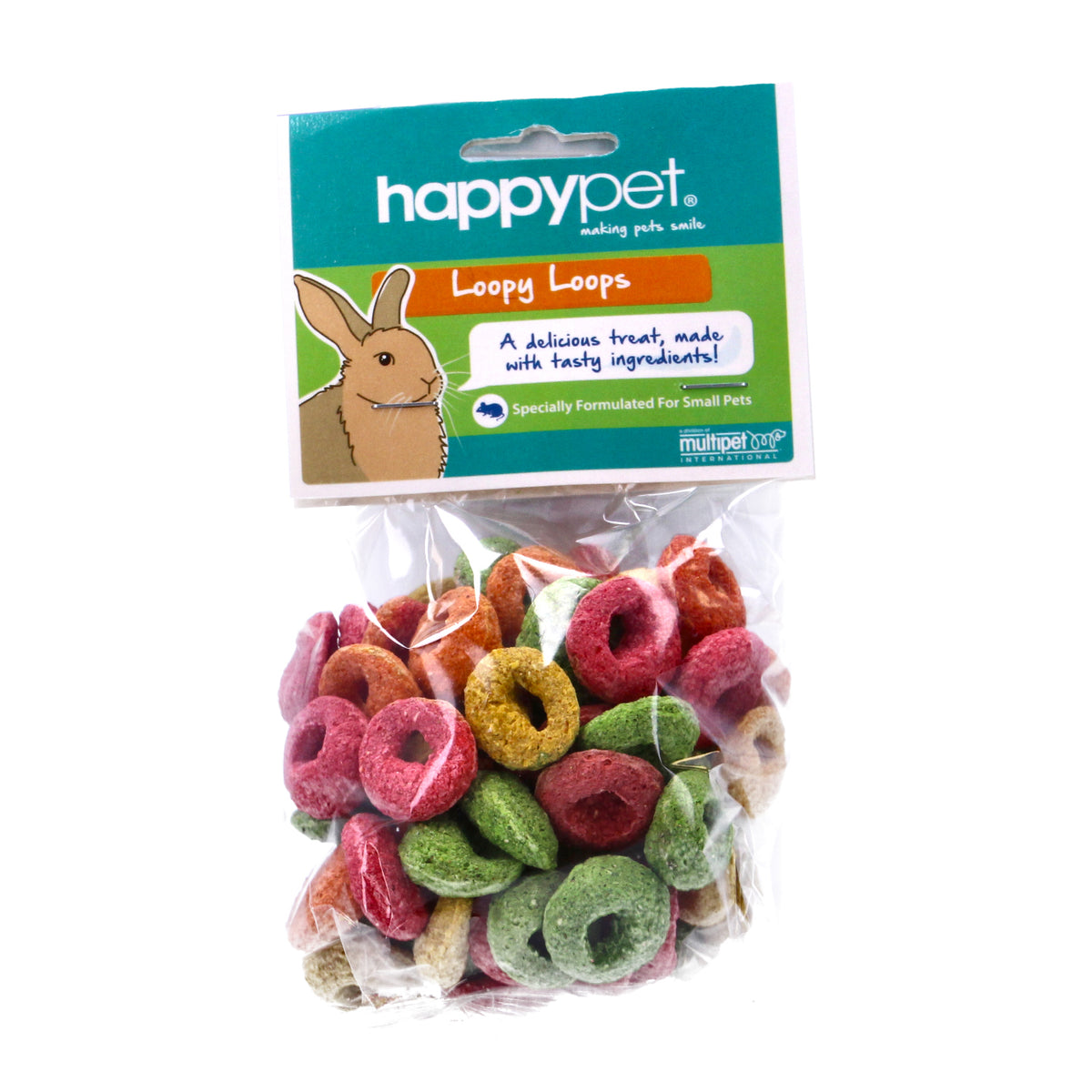 Critter's Choice Loopy Loops 50g Small Animal Rabbit Hamster Treats BB 05/2027