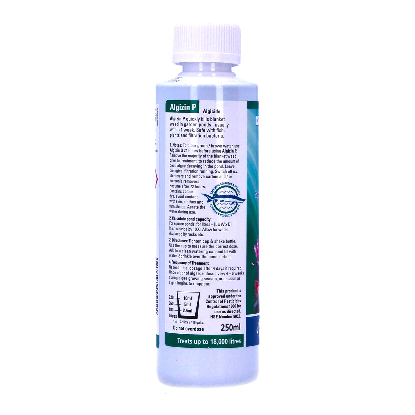 Waterlife Algizin P Pond Blanketweed Control Treatment Green String Thread Algae