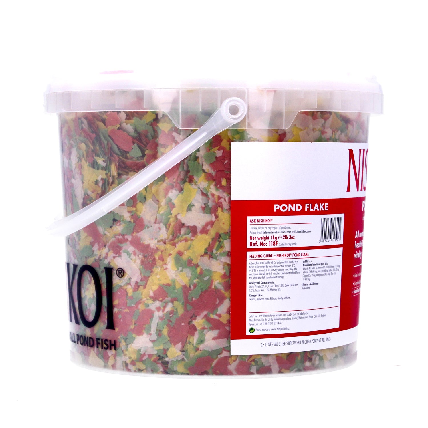 Nishikoi Floating Pond Flakes - all sizes