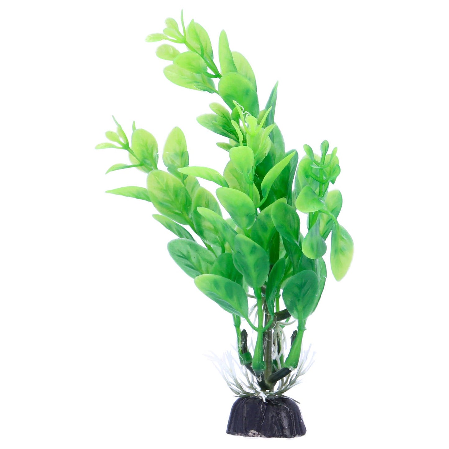 Green Plastic Aquarium Decoration Plants 10cm (Pack of 6) (Reward)