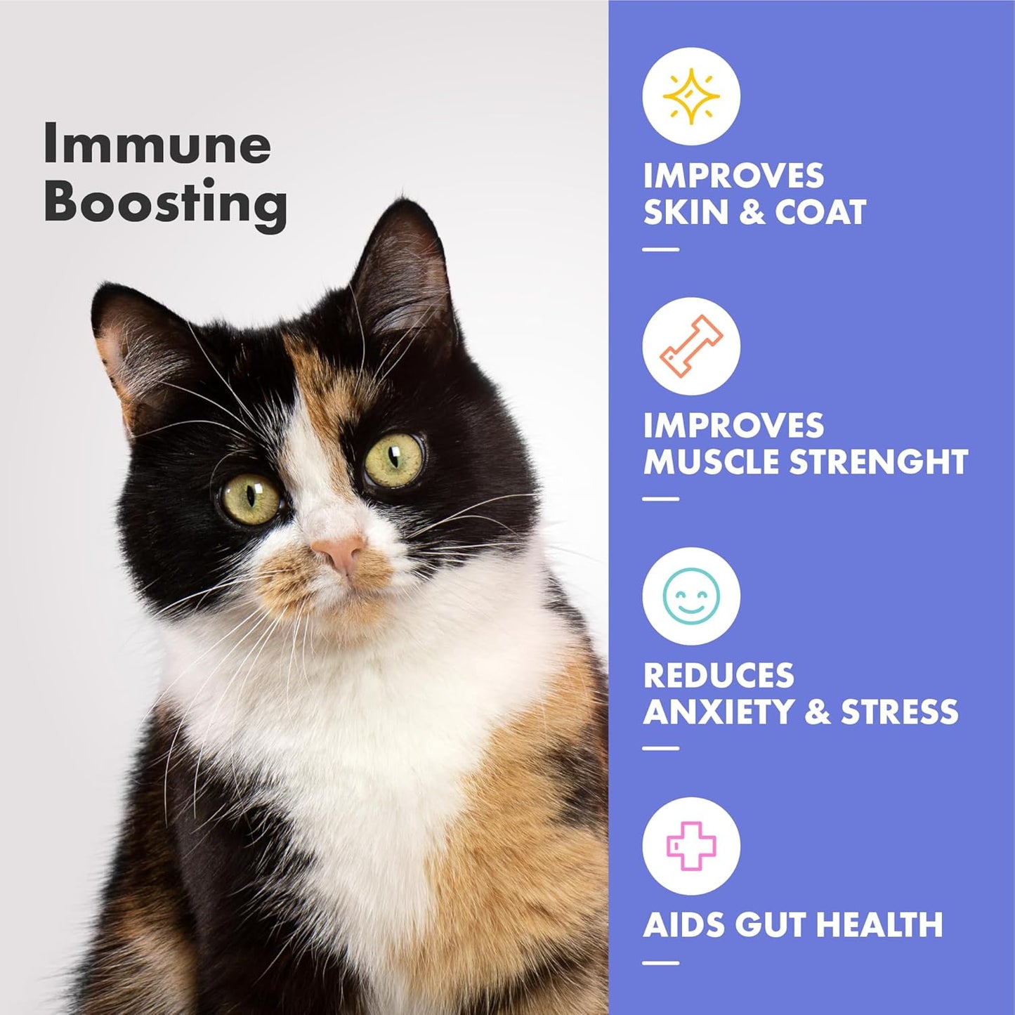 DotDotPet Daily Pet Supplements for Dogs & Cats – Collagen, Plasma, Vitamins