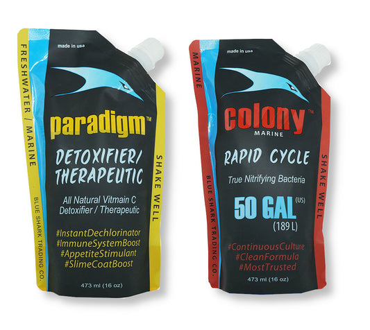 ATM Colony & Paradigm 16oz/473ml Marine Bacteria/Dechlorinator