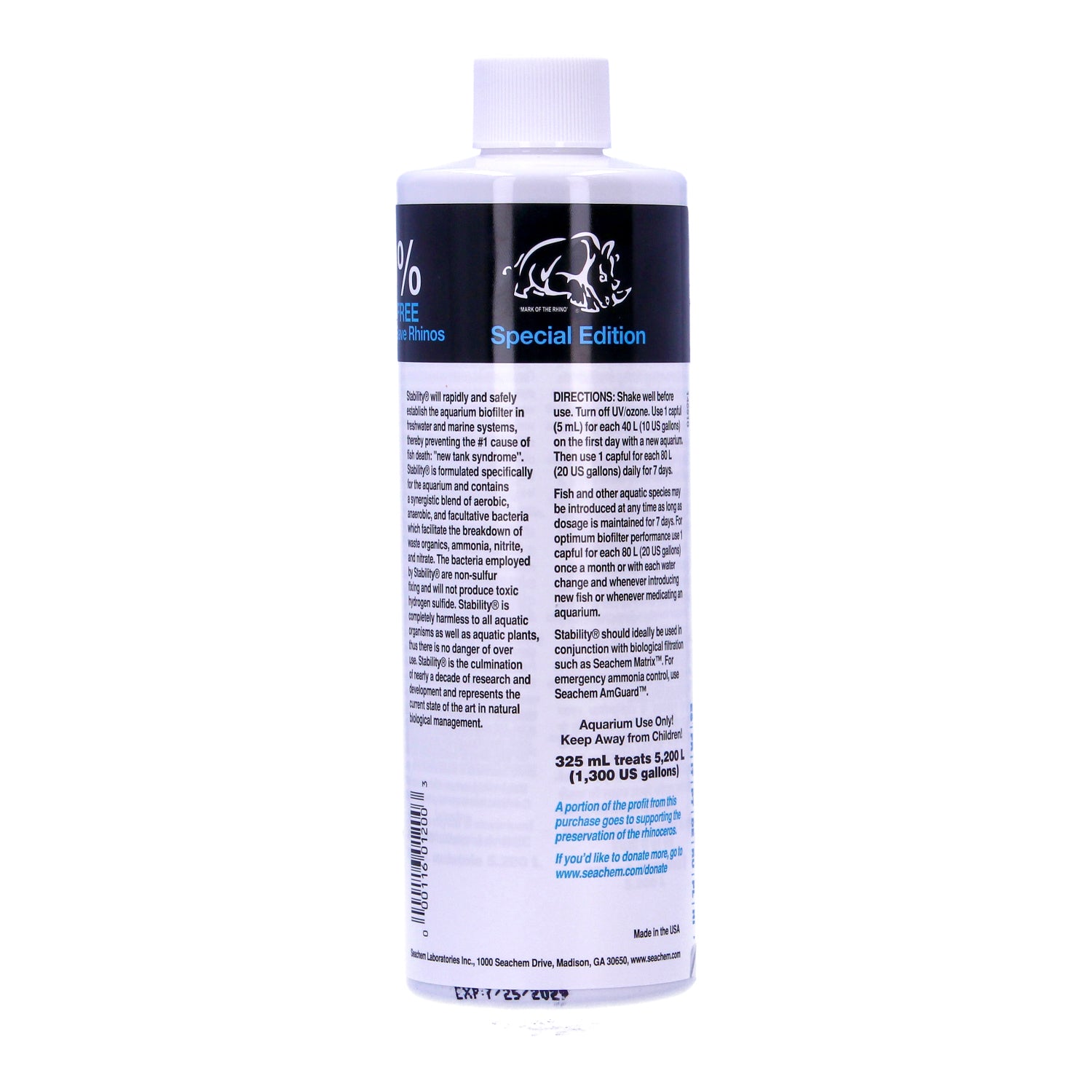 Seachem Stability Quick Filter Start 325ml (+30%)