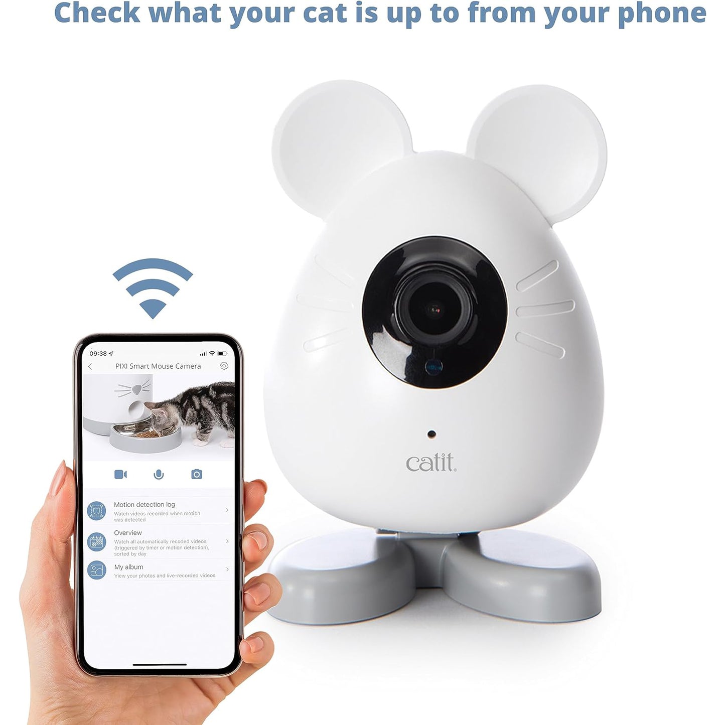 Catit Pixi Smart Mouse HD Camera