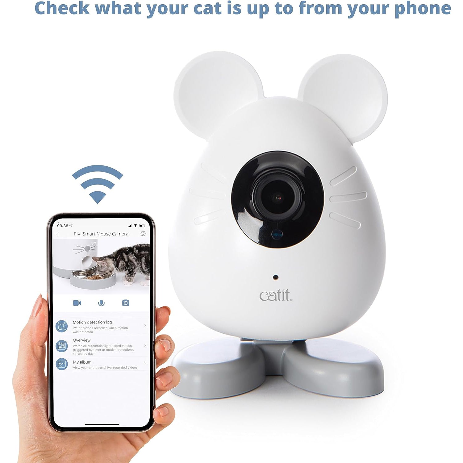Catit Pixi Smart Mouse HD Camera