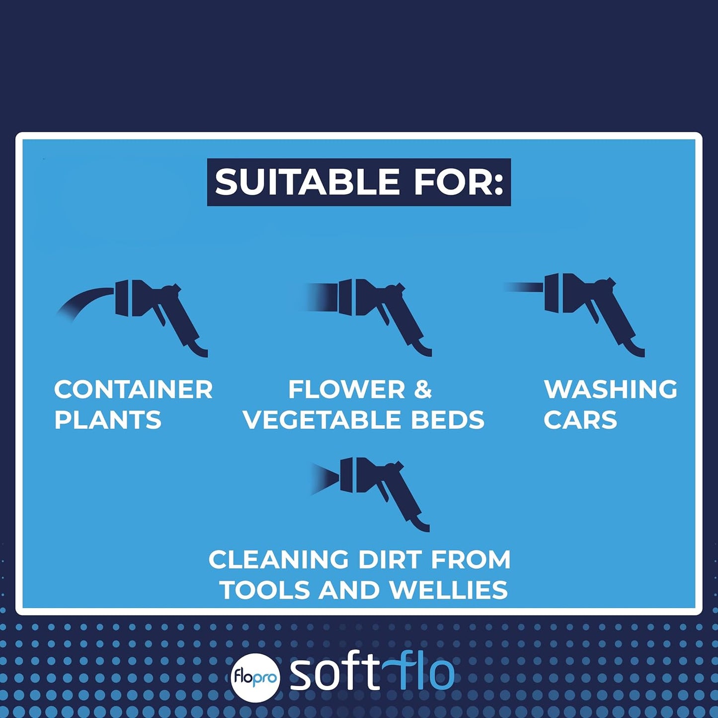 Flopro SoftFlo Advanced Garden Hose Spray Gun