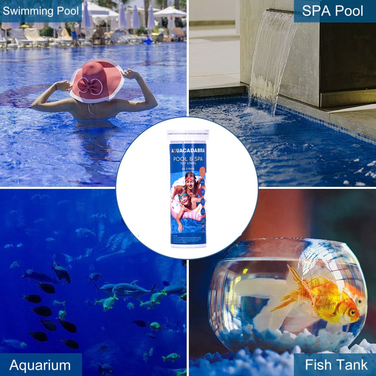 Aquacadabra Pond & Swimming Pool Water Test Kit