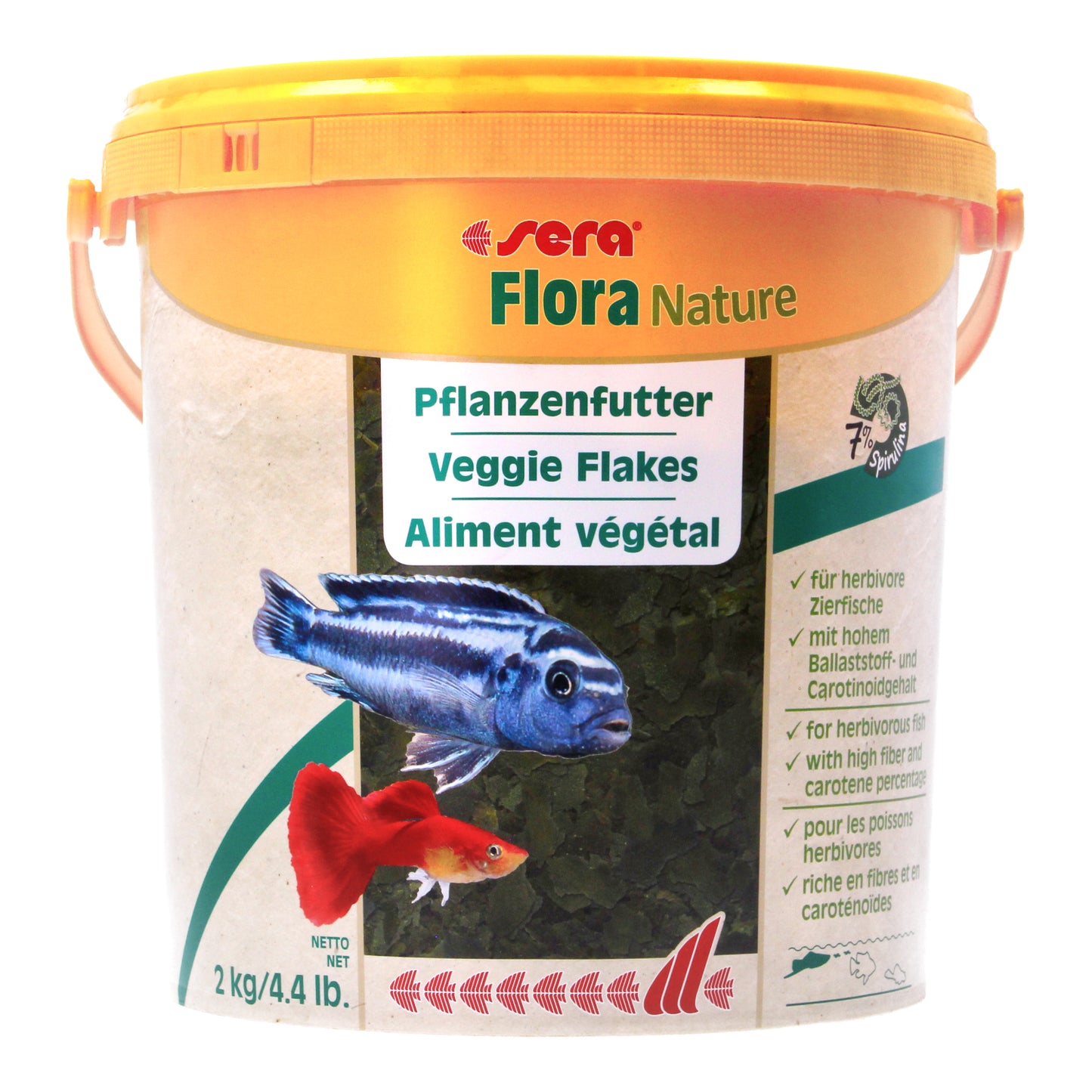 Sera Flora 2kg Herbal Flakes