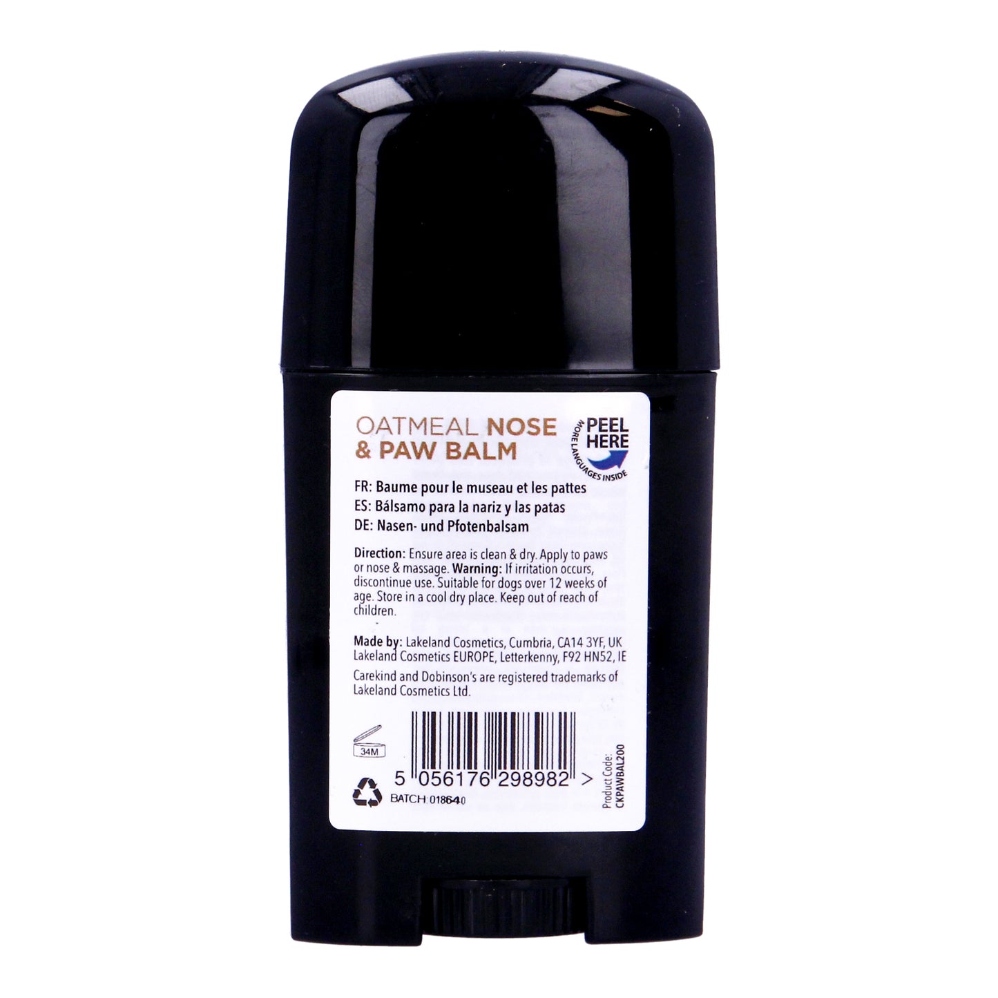 Carekind Nose paw Balm 40g Stick