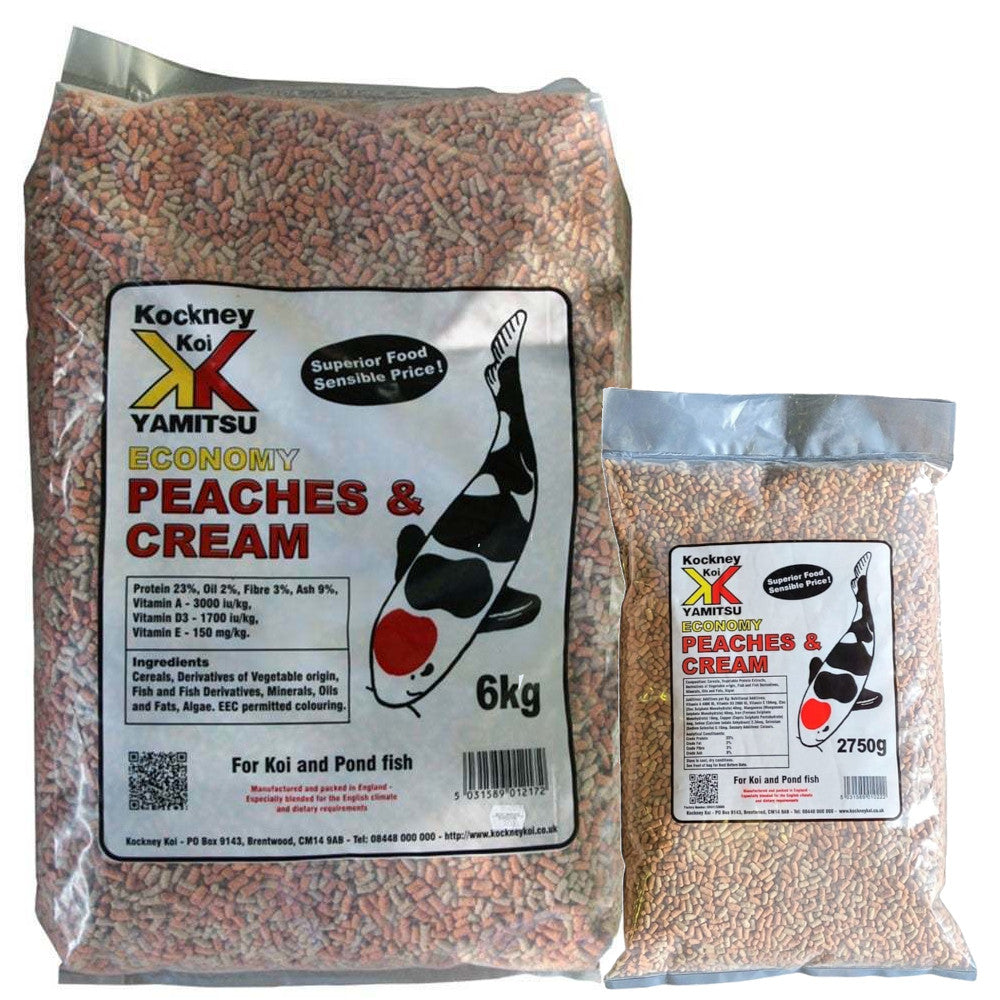 Kockney Koi Peaches & Cream Economy Pond Food