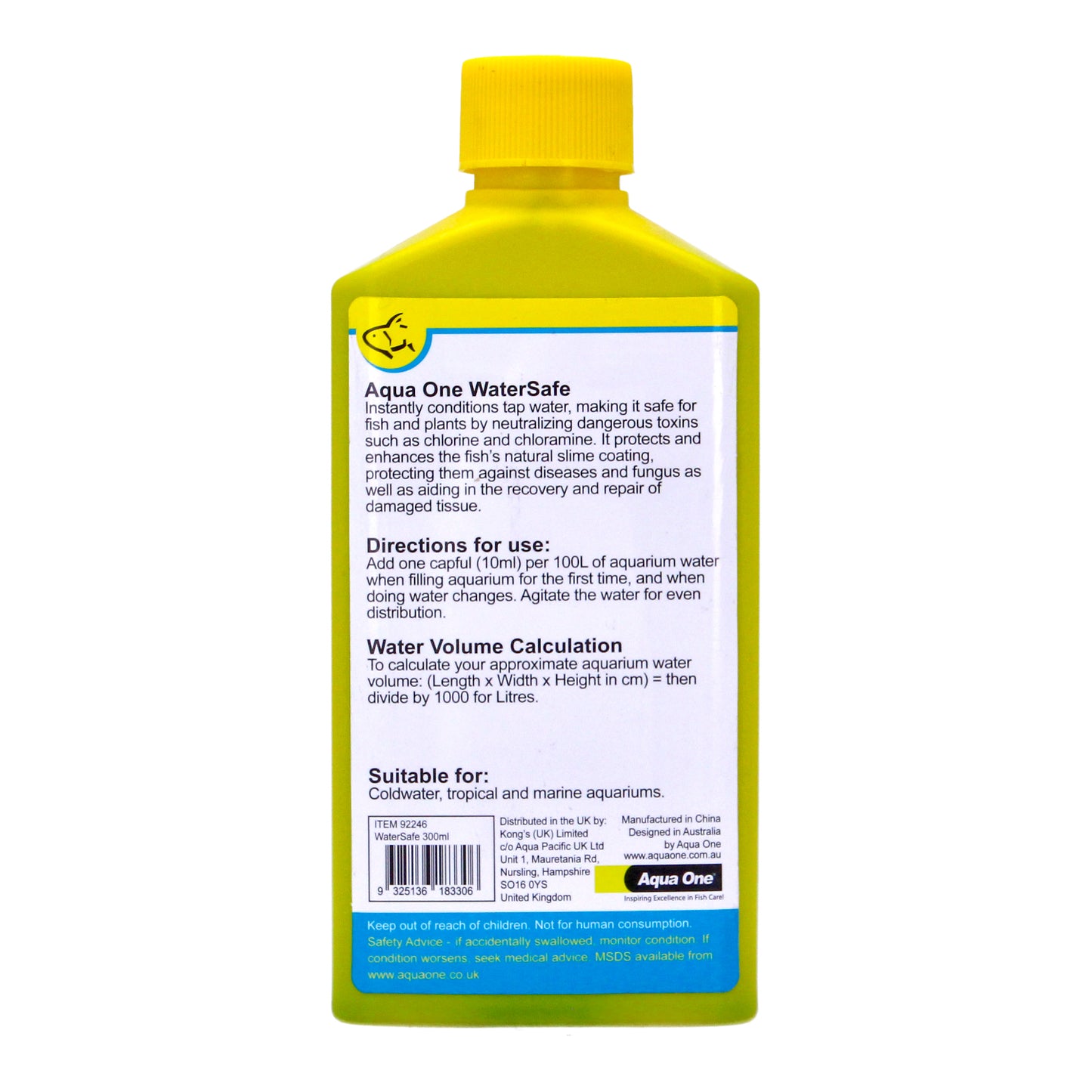 Aqua One Tropical Cold water Anti-Stress Formula Watersafe