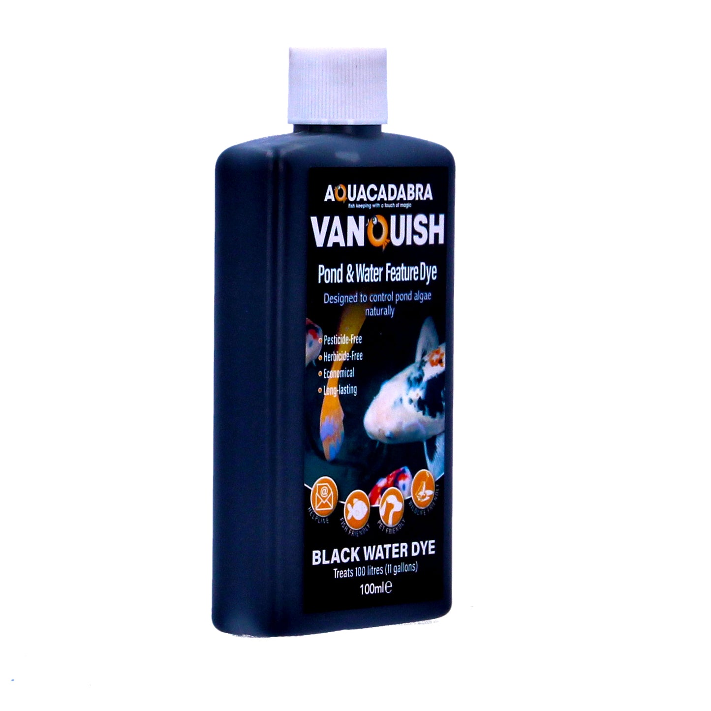 Aquacadabra Vanquish Pond Water Feature Dye Black