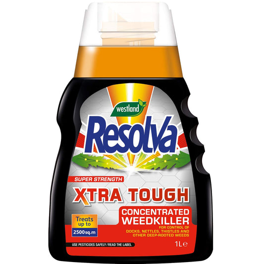 Resolva Xtra Tough Pro Weedkiller Concentrate 1L