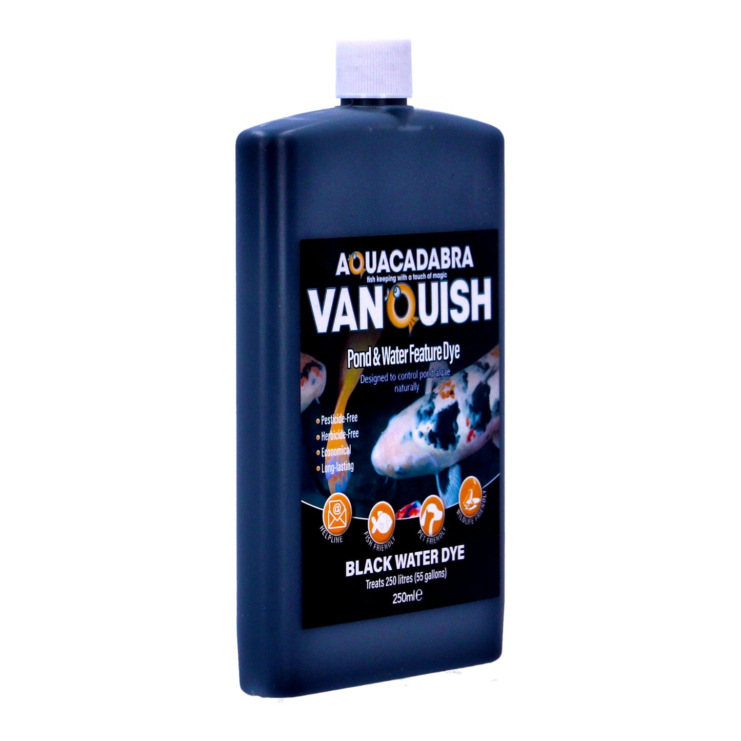 Aquacadabra Vanquish Pond Water Feature Dye Black