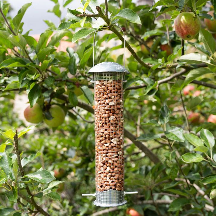 Gardman Garden Heavy Duty Aluminium Wild Bird Peanut Feeder