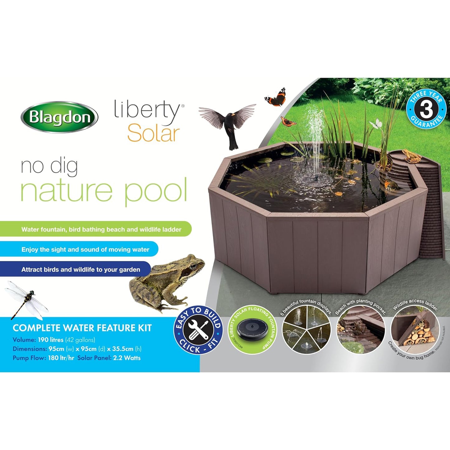 Blagdon Liberty No Dig Nature Pool