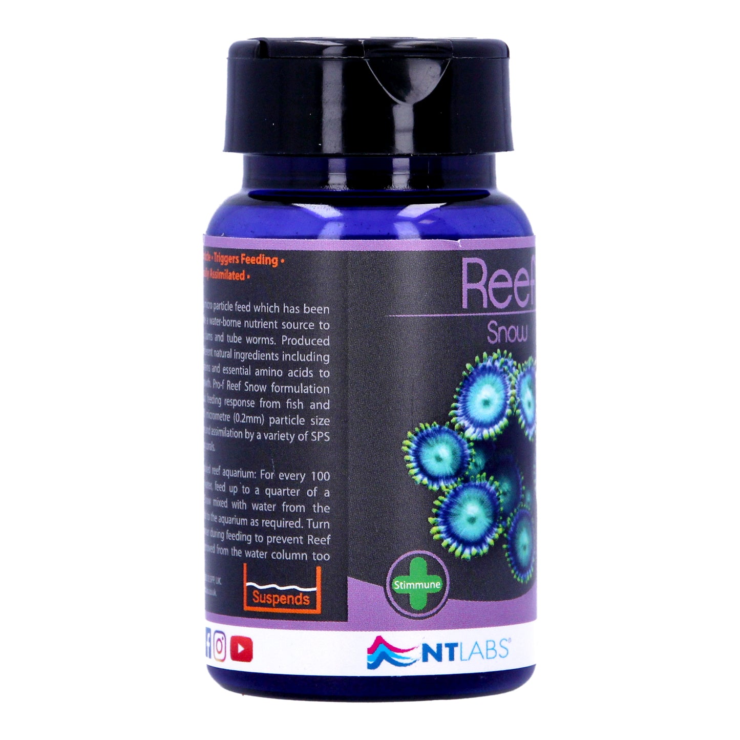 NT LABS PRO-F REEF SNOW 50g - CORAL FILTER FEEDER FOOD