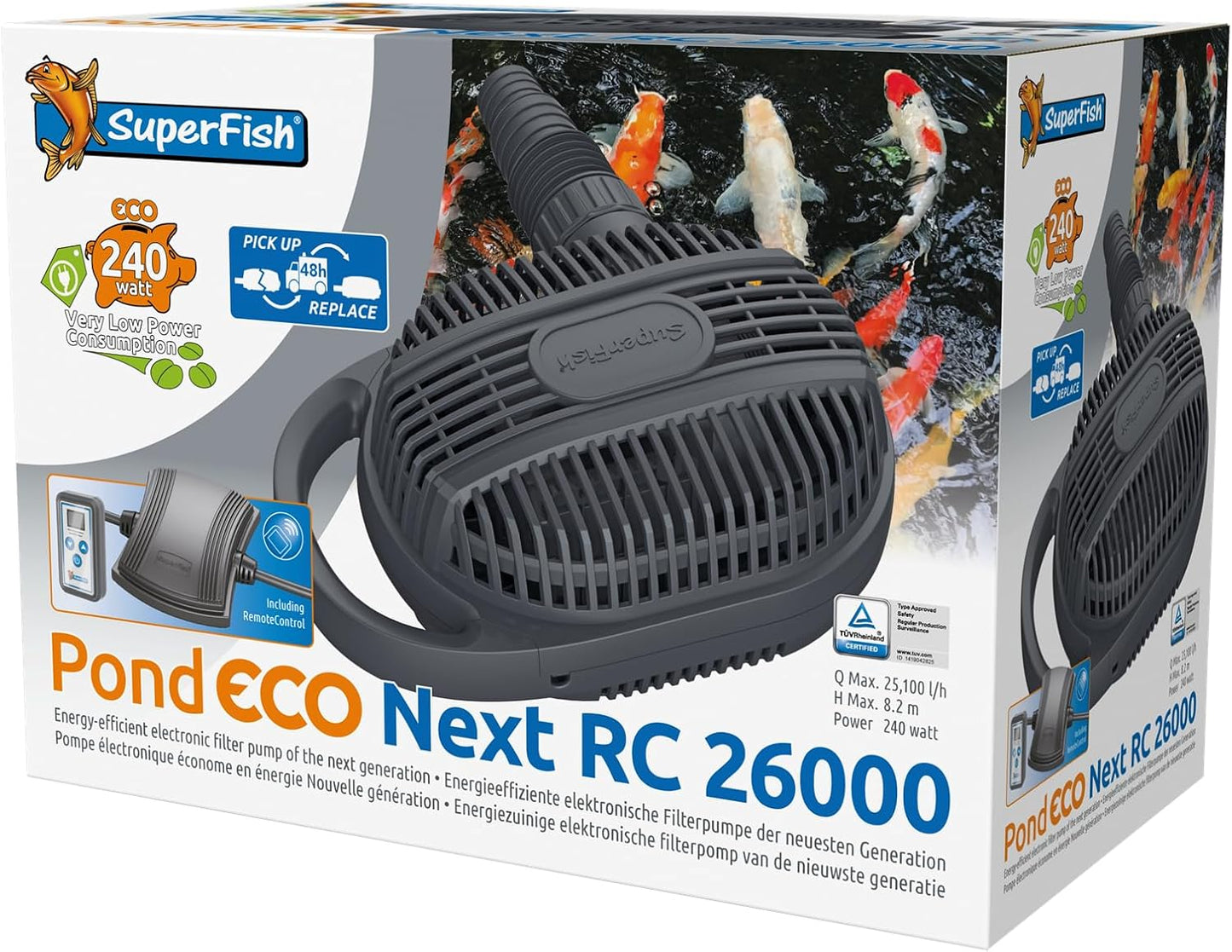 Superfish Pond Eco Next RC Pumps