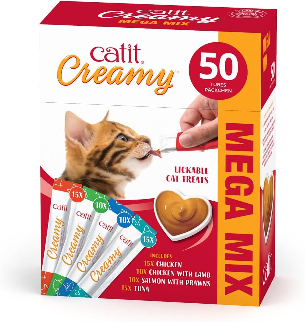 Catit Creamy Lickable Multipack 50 x 10g