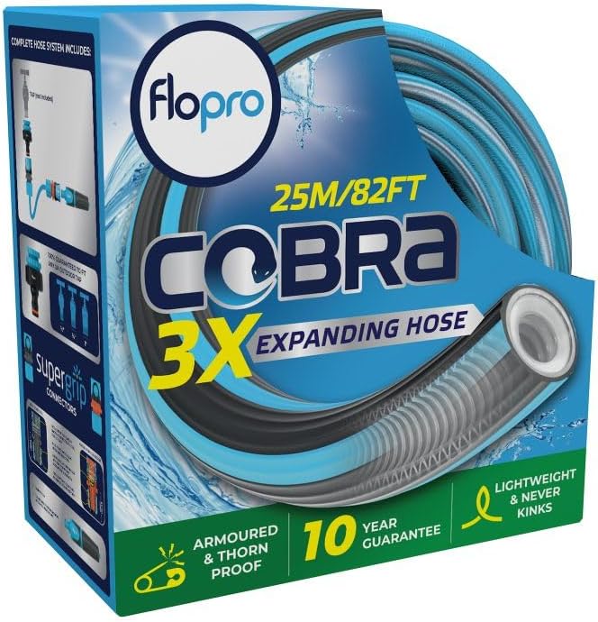 FloPro Cobra Expanding Hose Sets 15m and 25m