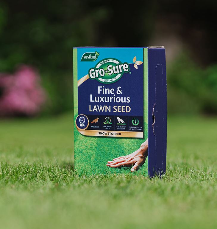 Westland Gro-Sure Fine & Luxurious Lawn Seed 30m² Dense Ornamental Lawn