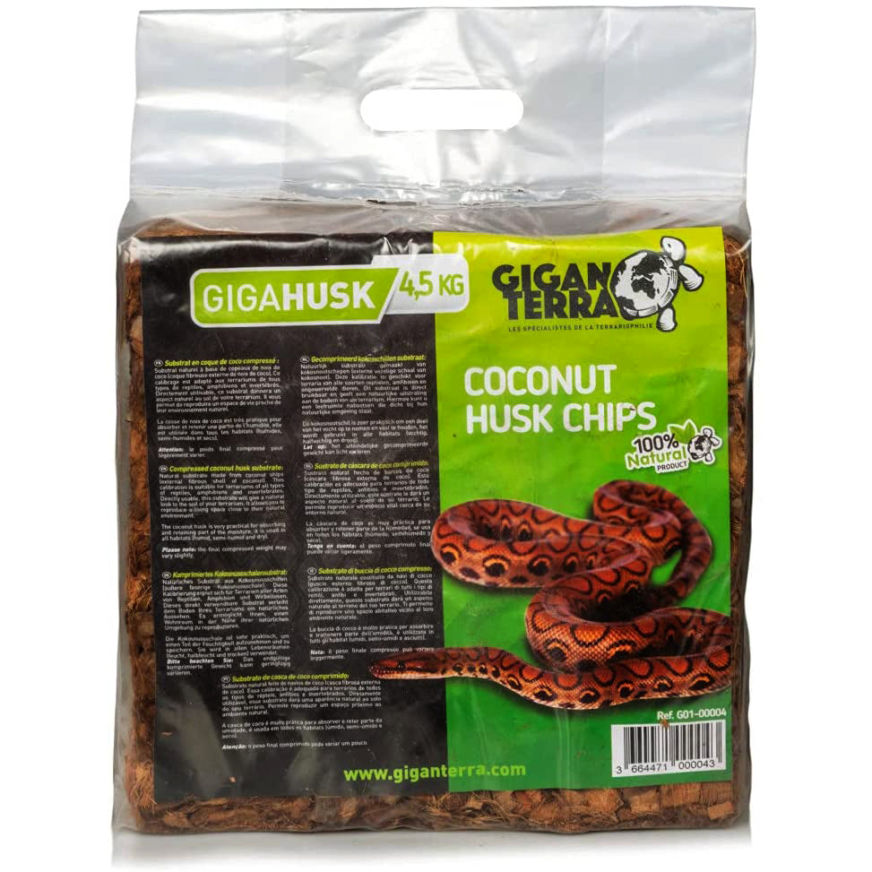 Giganterra Coco Brick Husk Chips