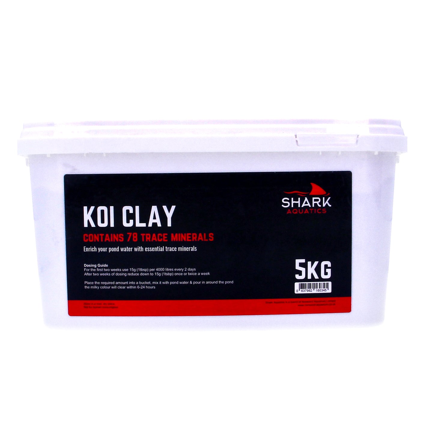 Shark Aquatics Koi FIsh Pond Montmorillonite Clay