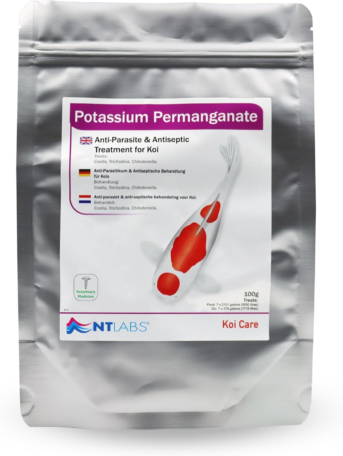 Nt Labs Koi Care Potassium Permanganate 100g