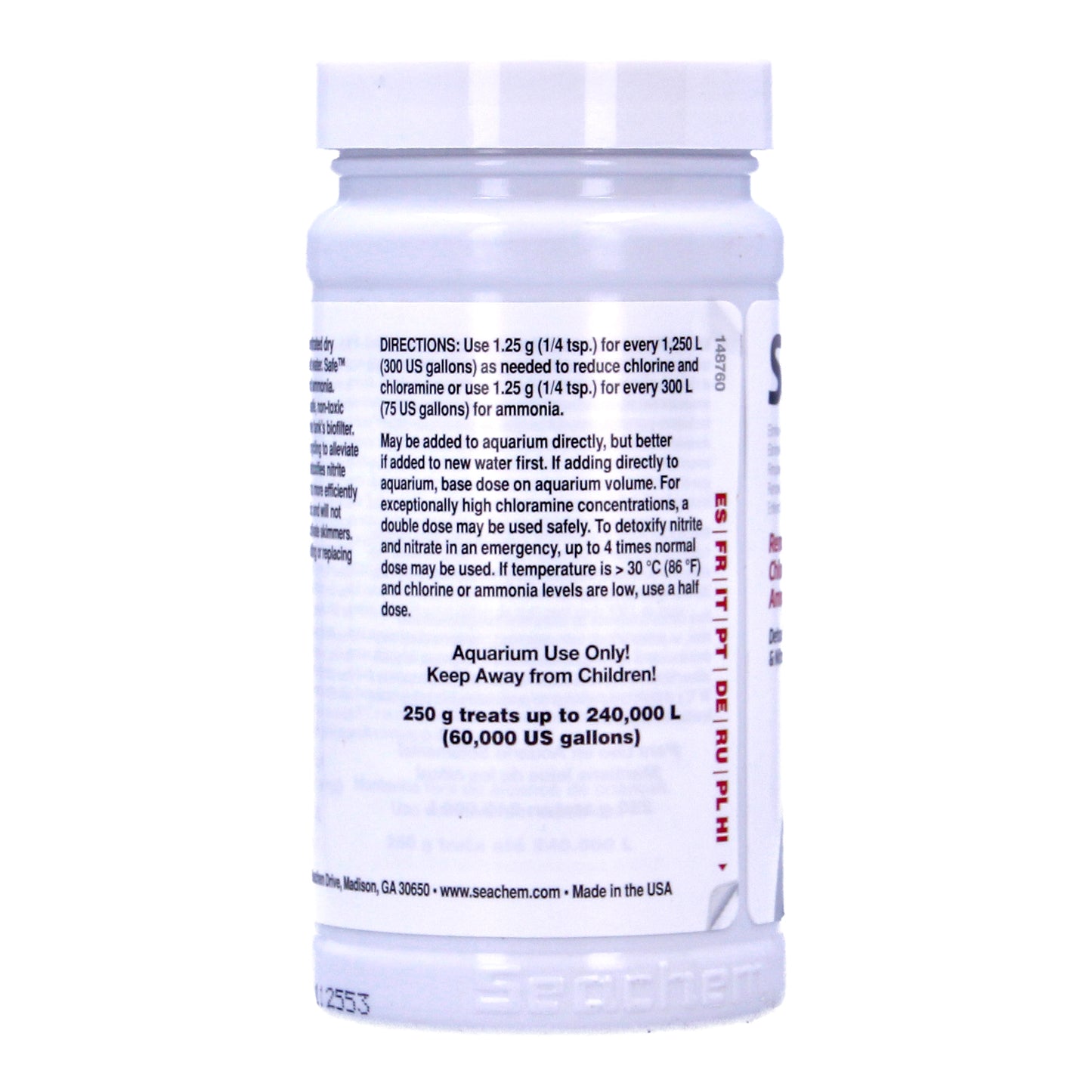 Seachem Safe - Dechlorinator