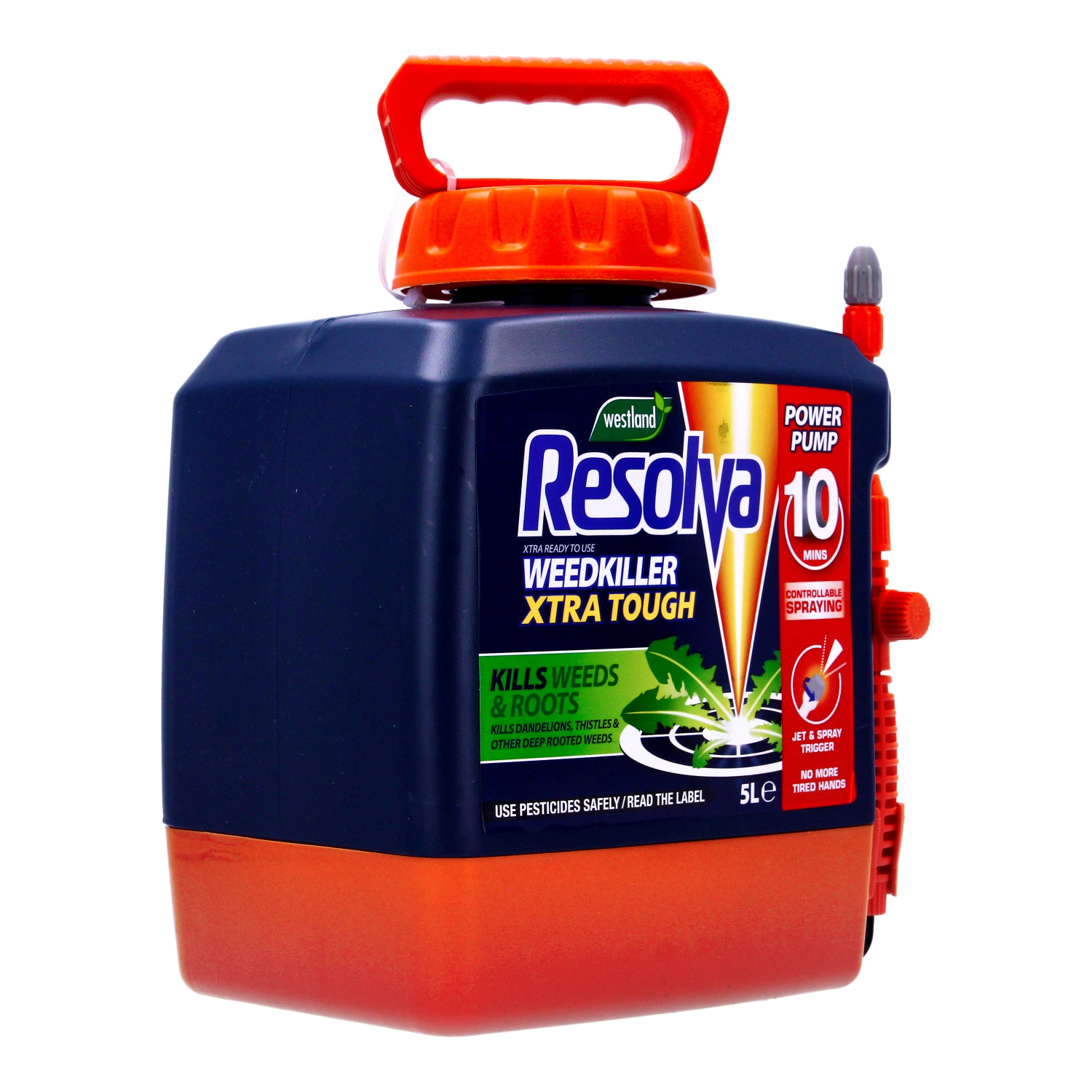 Resolva Xtra Tough Weedkiller 5L Power Pump (Xtra RTU)