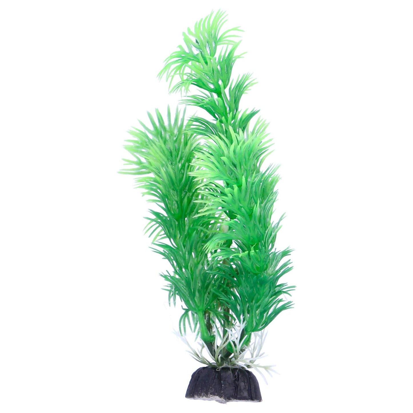Green Plastic Aquarium Decoration Plants 10cm (Pack of 6) (Reward)