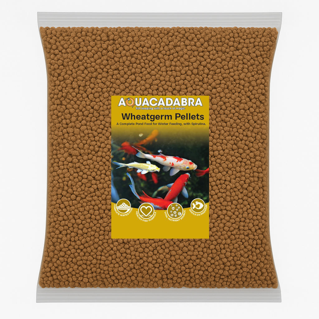 Aquacadabra Pond Wheatgerm Cold Weather Koi Fish Food Pellets 5mm